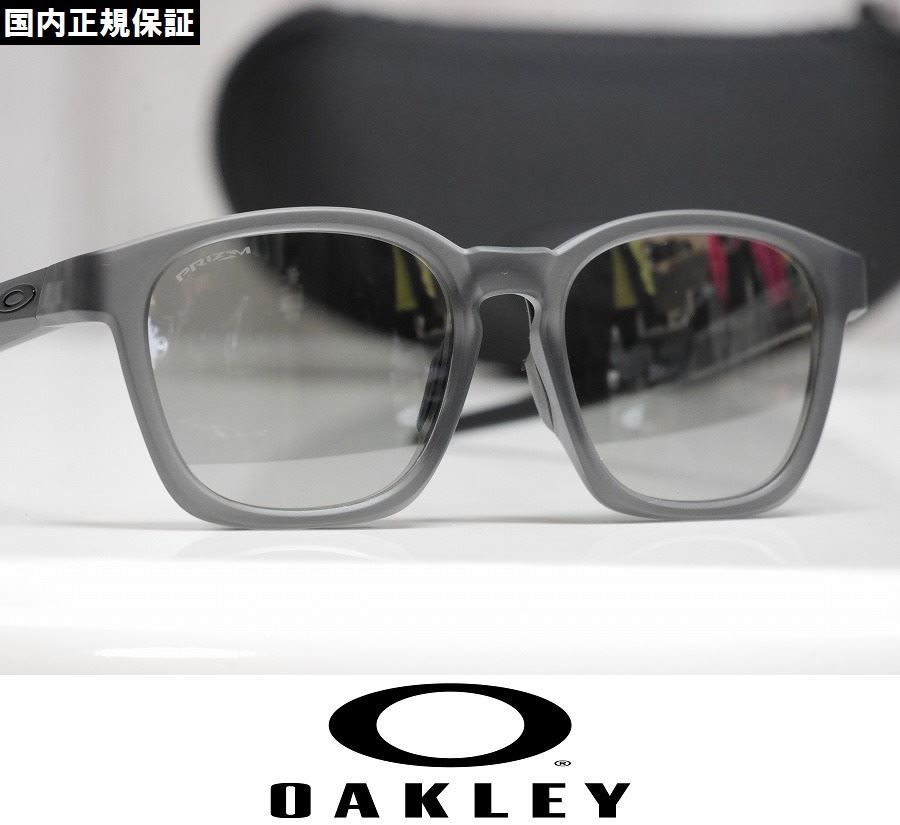 OAKLEY SHACKLE サングラス プリズムレンズ OO9507D-0452 Matte Grey Smoke | Prizm Slate アジアンフィット