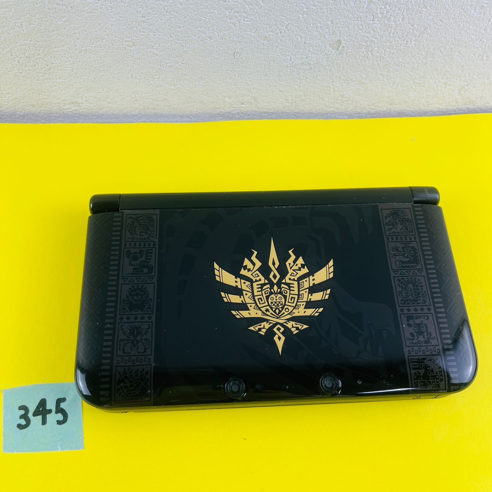 345【通電動作OK】ニンテンドー3DS LL モンスターハンター4 スペシャルパック ゴア・マガラブラック 任天堂 Nintendo