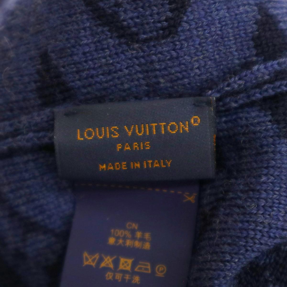 ルイヴィトン ボネ LV バーシティ M77955 ユニセックス ネイビー LOUIS