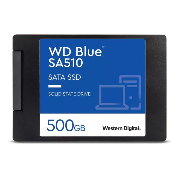 【新品】Western Digital  ウエスタンデジタル 2.5 SATA SSD 500GB WDS500G3B0A WD Blue  2.5インチ WDS500G3B0A (2545488)