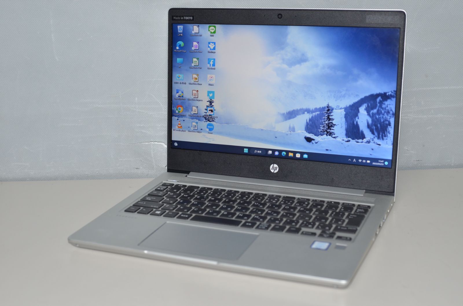 中古良品ノートPC Windows11+office 爆速SSD256GB HP Probook