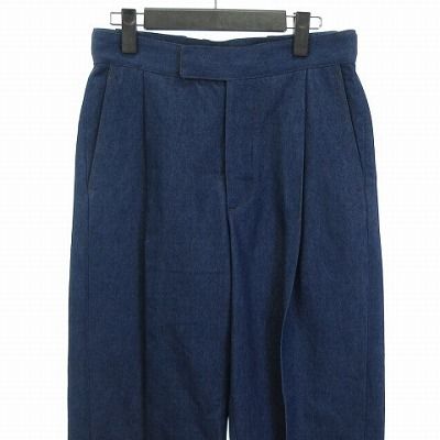 タグ付き THE CLASIK ザ クラシック バック ベルト スラックス The CLASIK ザ・クラシック BACK BELT TROUSER ウールスラックス