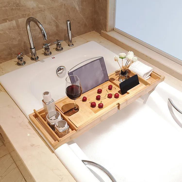 お風呂時間充実 竹製バスタブトレー 【公式通販】