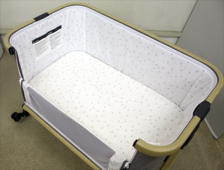 HZDMJ ベビーベッド ベージュ(カーキ) HZDMJ 2024年型ベビーベッド ベージュ(カーキ) HZDMJ 2024年型ベビー