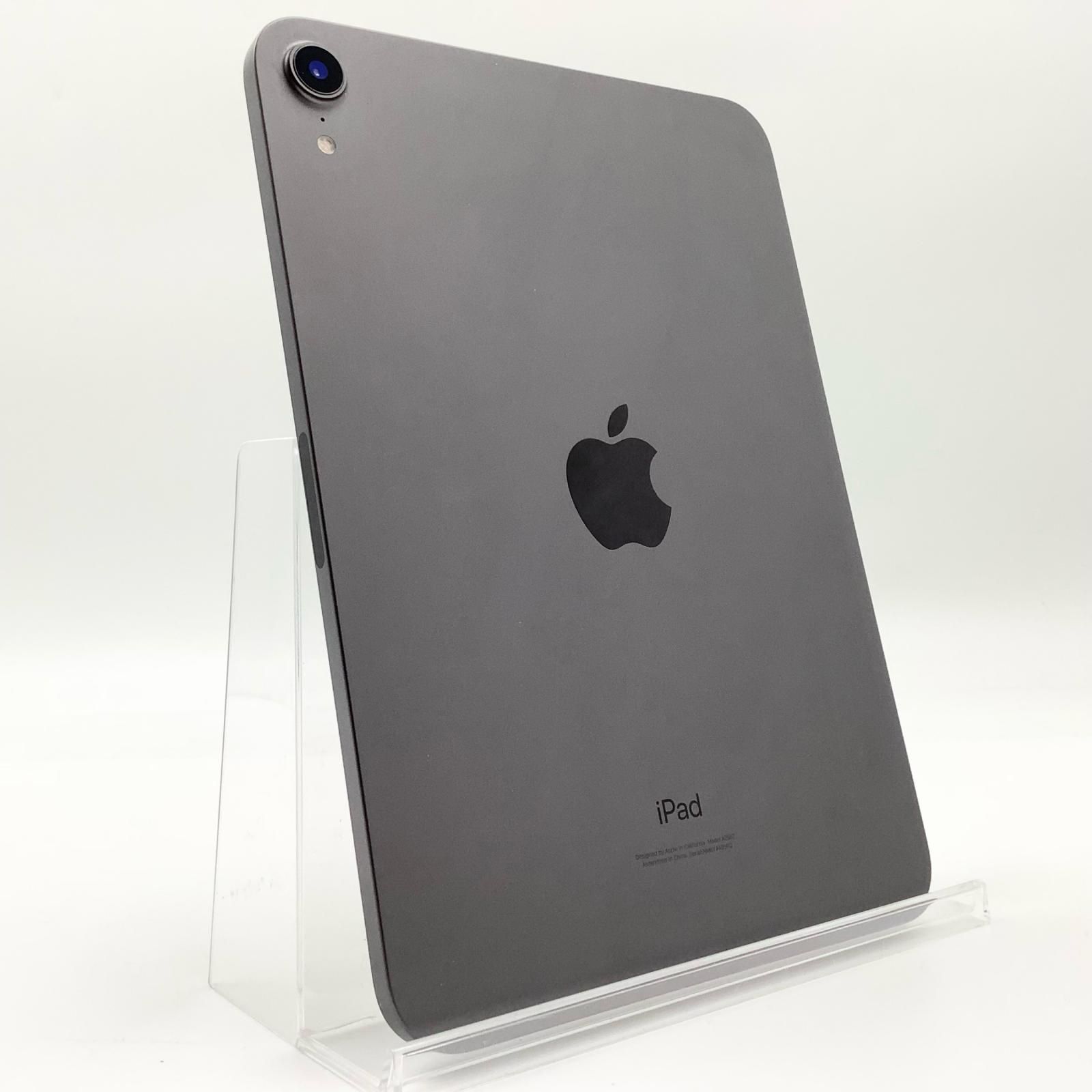 アップル iPad mini 第6世代 WiFi 64GB スペースグレイ オン