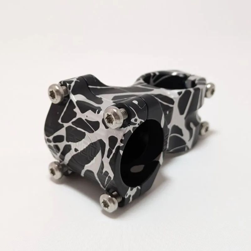 新品未使用】WILDE BICYCLE CO. Paul Zebra Splatter Boxcar Stem 50mm