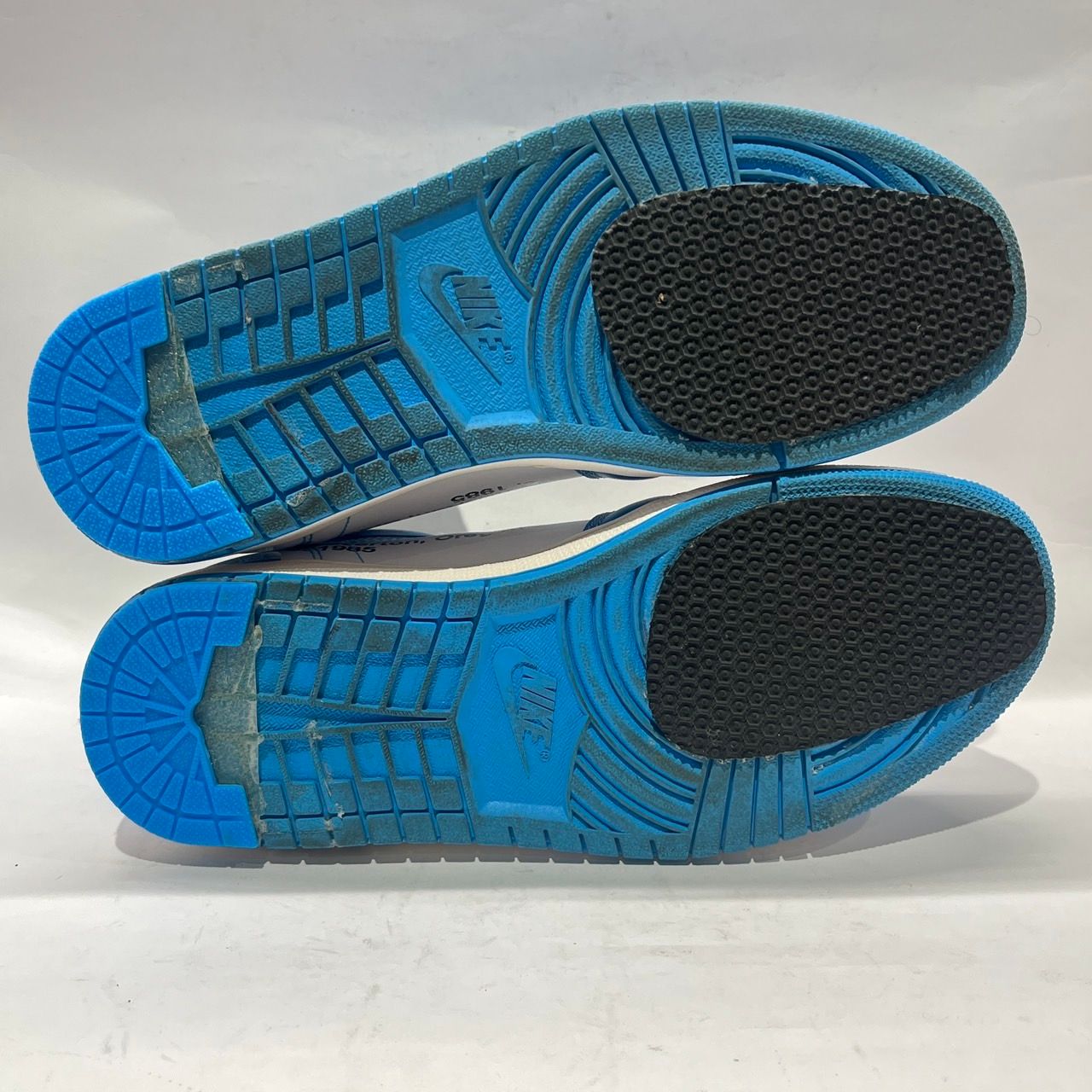 US9】 NIKE AIR JORDAN 1 X OFF WHITE NRG UNC AQ0818-148 【中古】 箱 