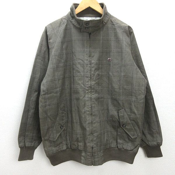 【80s】Woolrich スウィングトップ ブルゾン 裏地チェック H□ウールリッチ/WOOLRICH チェック柄 スイングトップジャケット