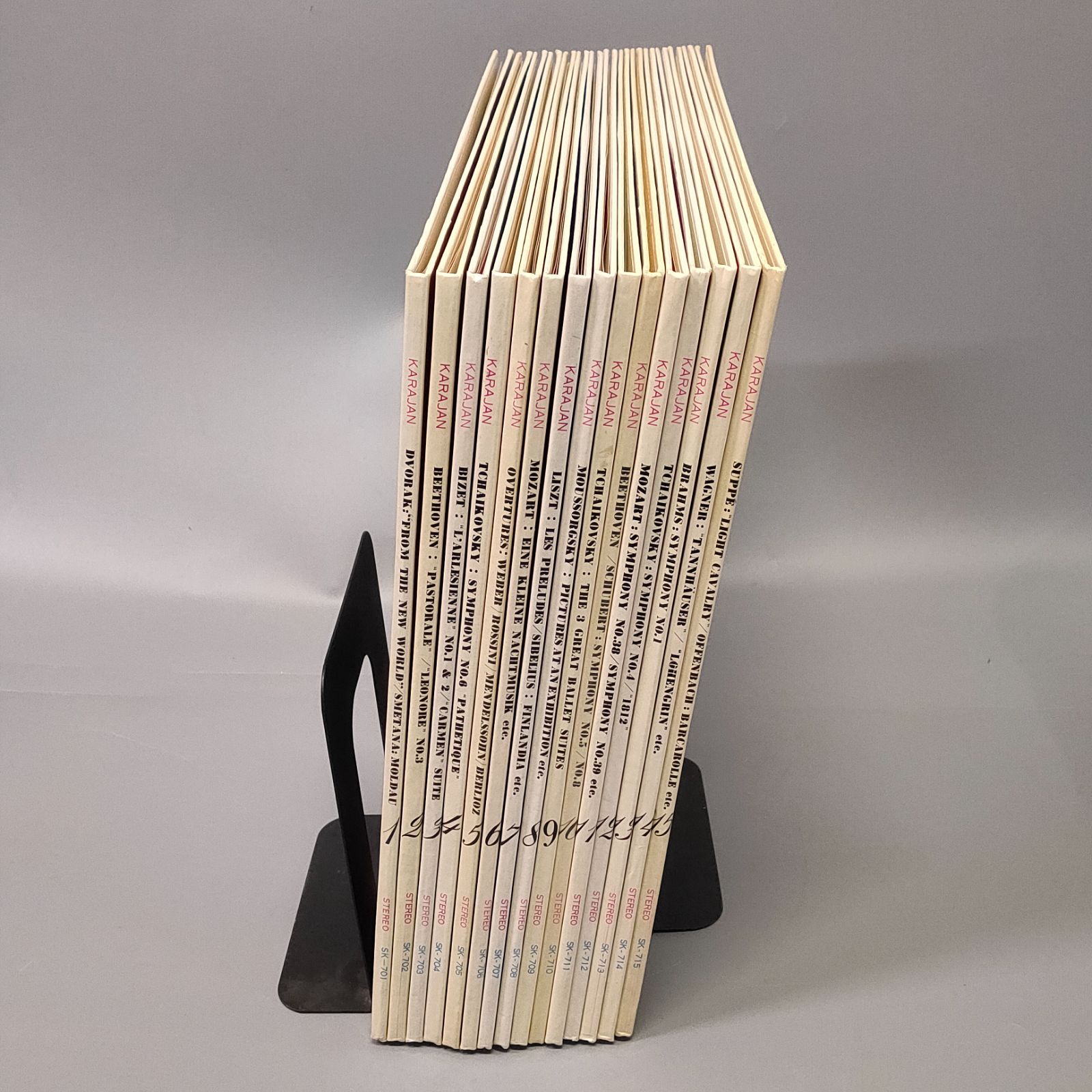 LP  ワールドクラシック　不滅のカラヤン名演集 Vol1〜Vol15 M777◇ワールドクラシック レコード 不滅のカラヤン名演集 Vol.1