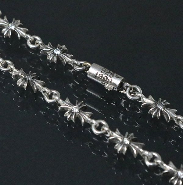 CHROME HEARTSクロムハーツ ダイヤモンド タイニーEリング 13号 クロム