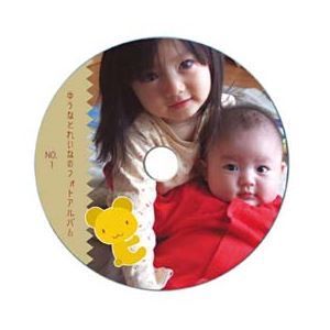 （まとめ）サンワサプライ インクジェットDVD／CDラベル（内径17mm・マット） LB-CDR012N-100