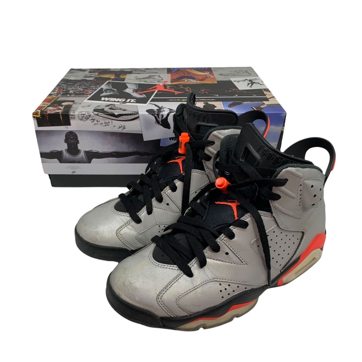 ♪0712 NIKE エアジョーダン6 リフレクティブ インフラレッド CI4072 