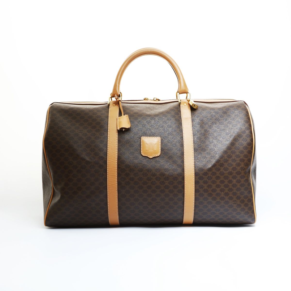 CELINE セリーヌ ボストンバッグ PVC マカダム