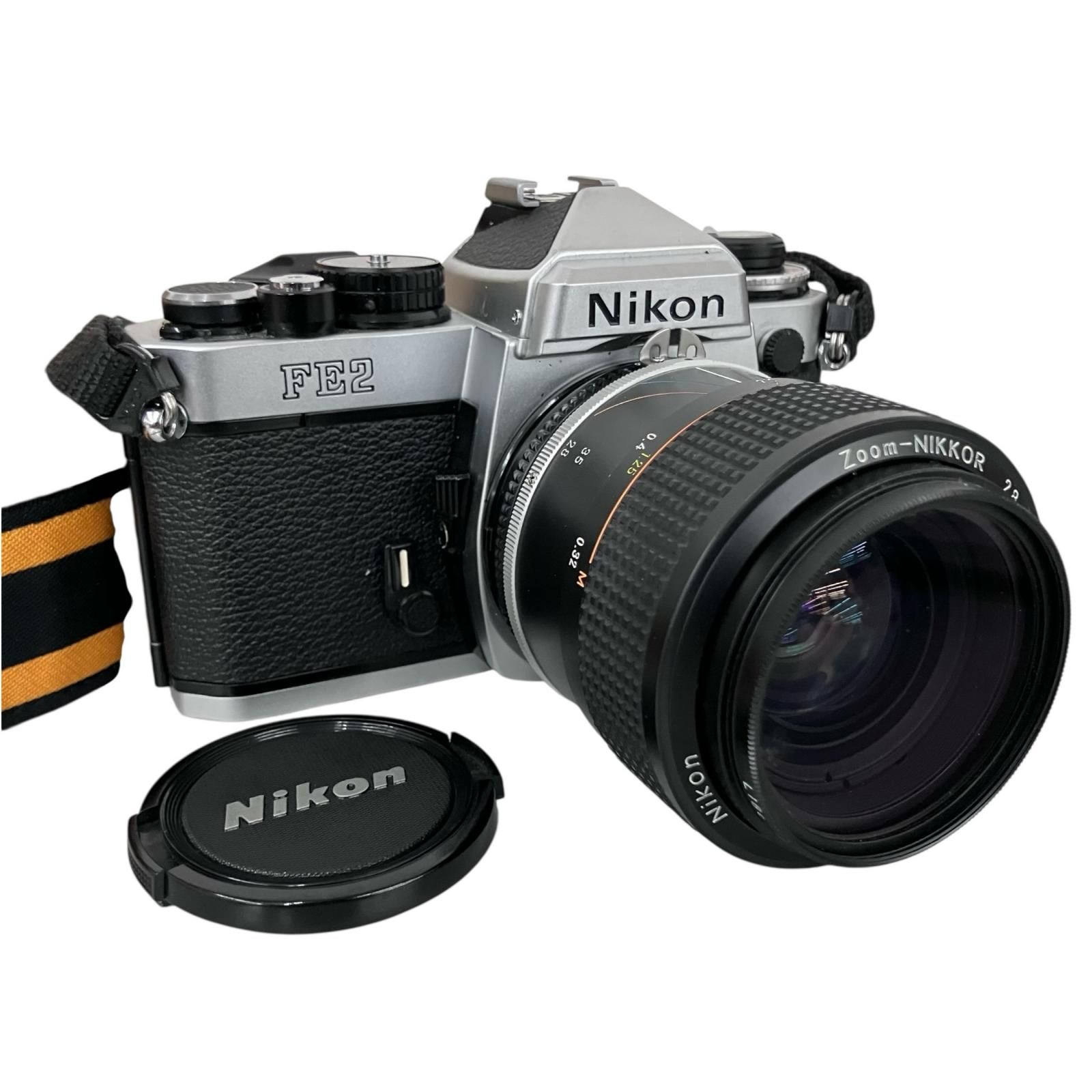 118020 ジャンク品 Nikon ニコン フィルムカメラ FE2 ブラック