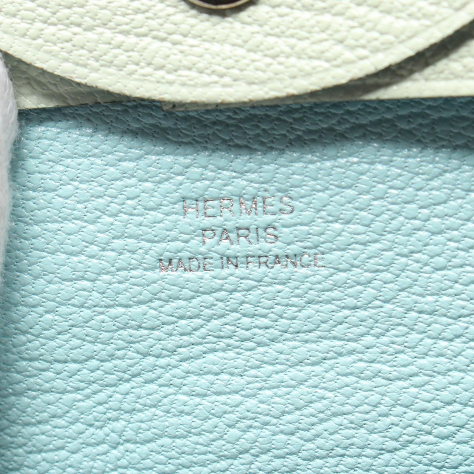 ＊あやこ さま＊専用　エルメス バスティア ヴェールフィズ×ブルーゼフィール エルメス HERMES コインケース バスティア ヴェルソ ヴェール