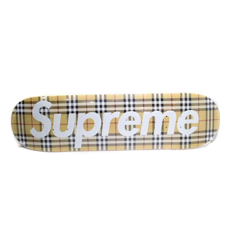 シュプリーム✖️バーバリーコラボ　22ssボード シュプリーム SUPREME バーバリー Burberry 22SS Skateboard