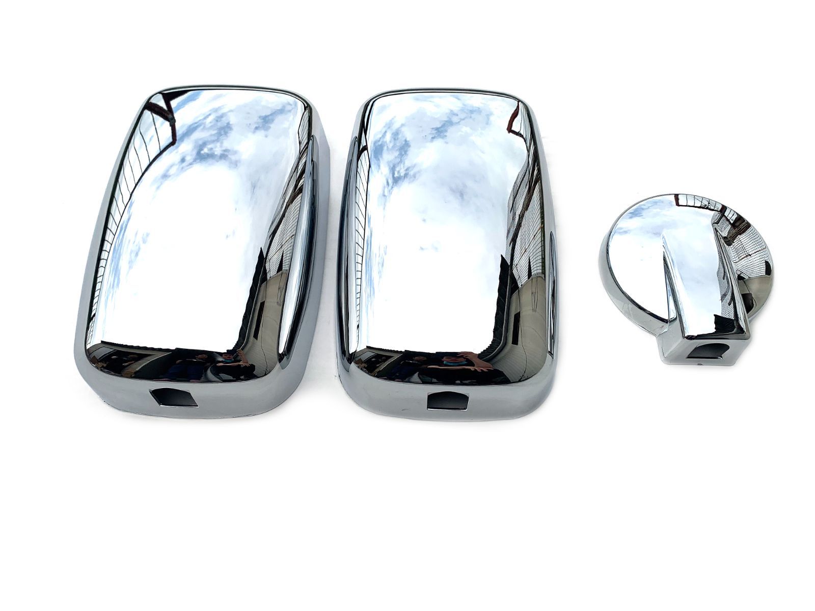 いすゞ 超低PMエルフ ワイド メッキ フロント バンパー +