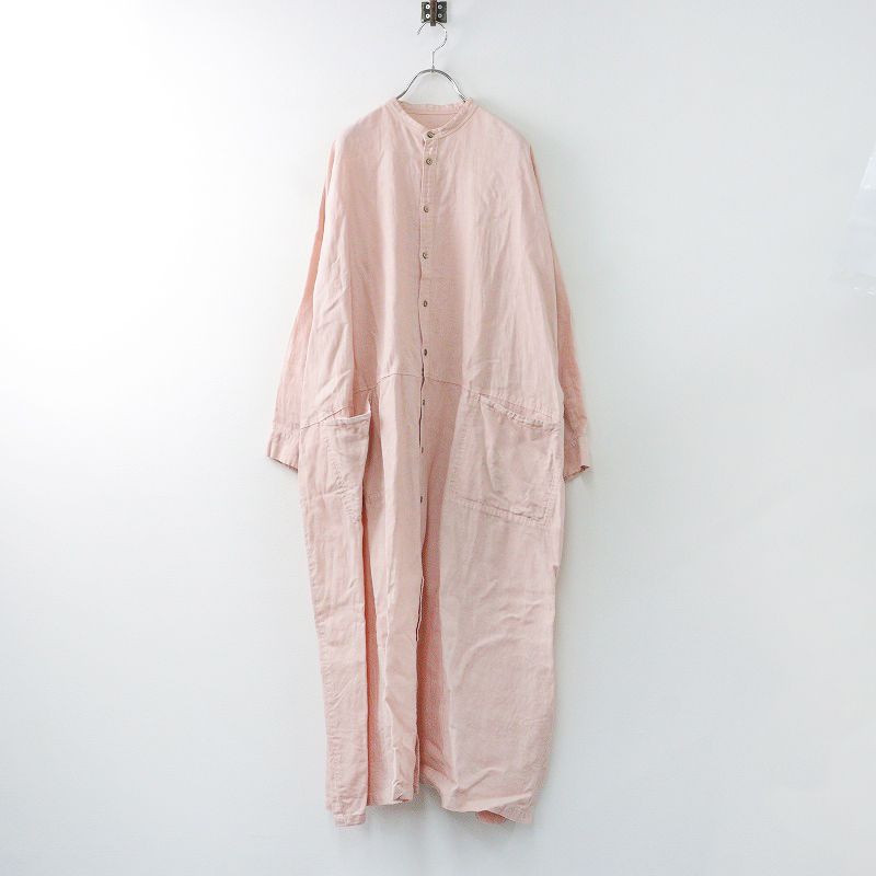nest Robe リネン天然染めビックシャツワンピース2024⭐︎ ゲリラセールnest Robe リネン天然染めビックシャツワンピース