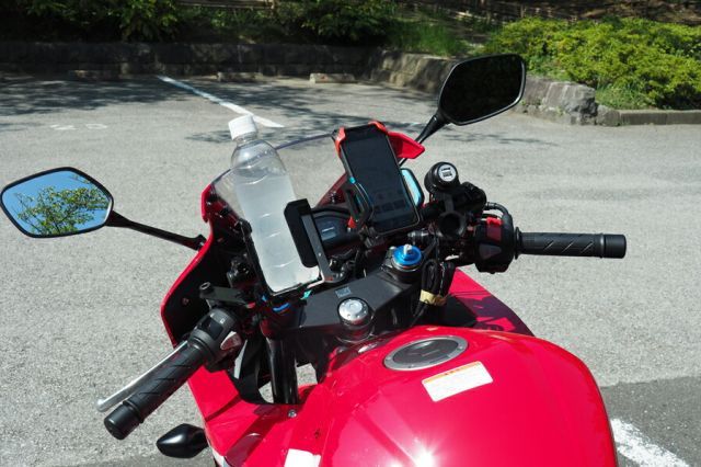マルチガジェットマウントバー CBR400R用