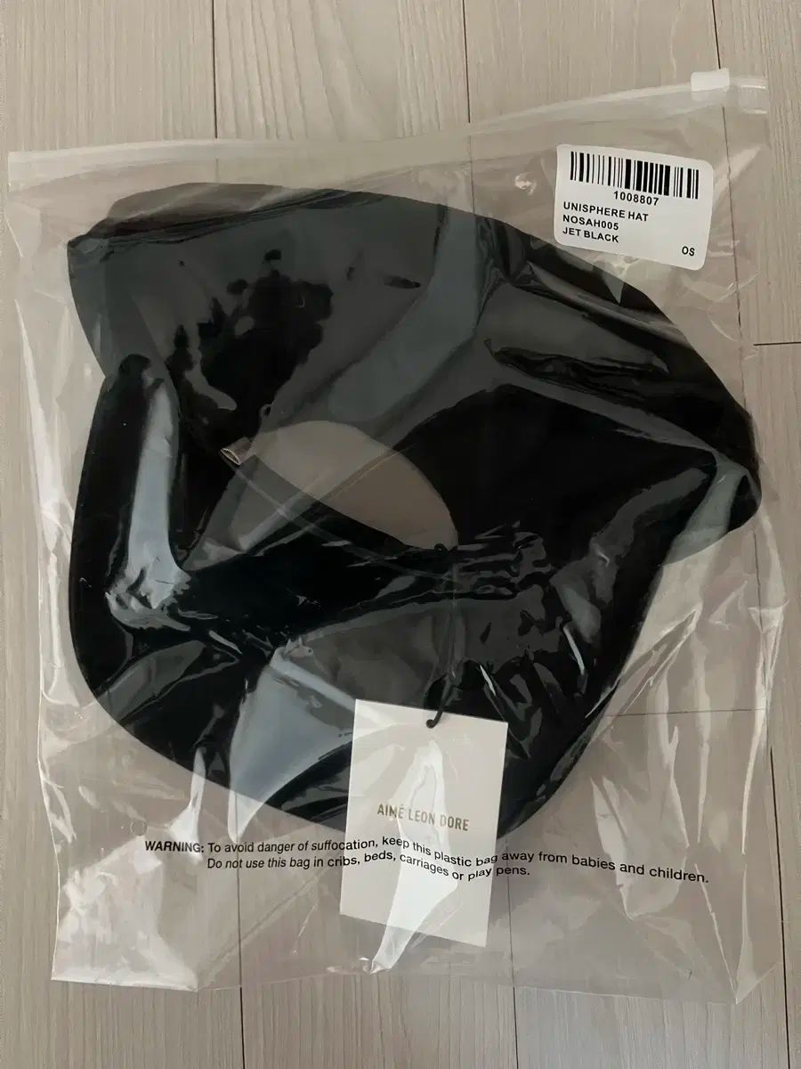 エメ レオン ドア ユニスフィア ハット Zett ゼット ブラック