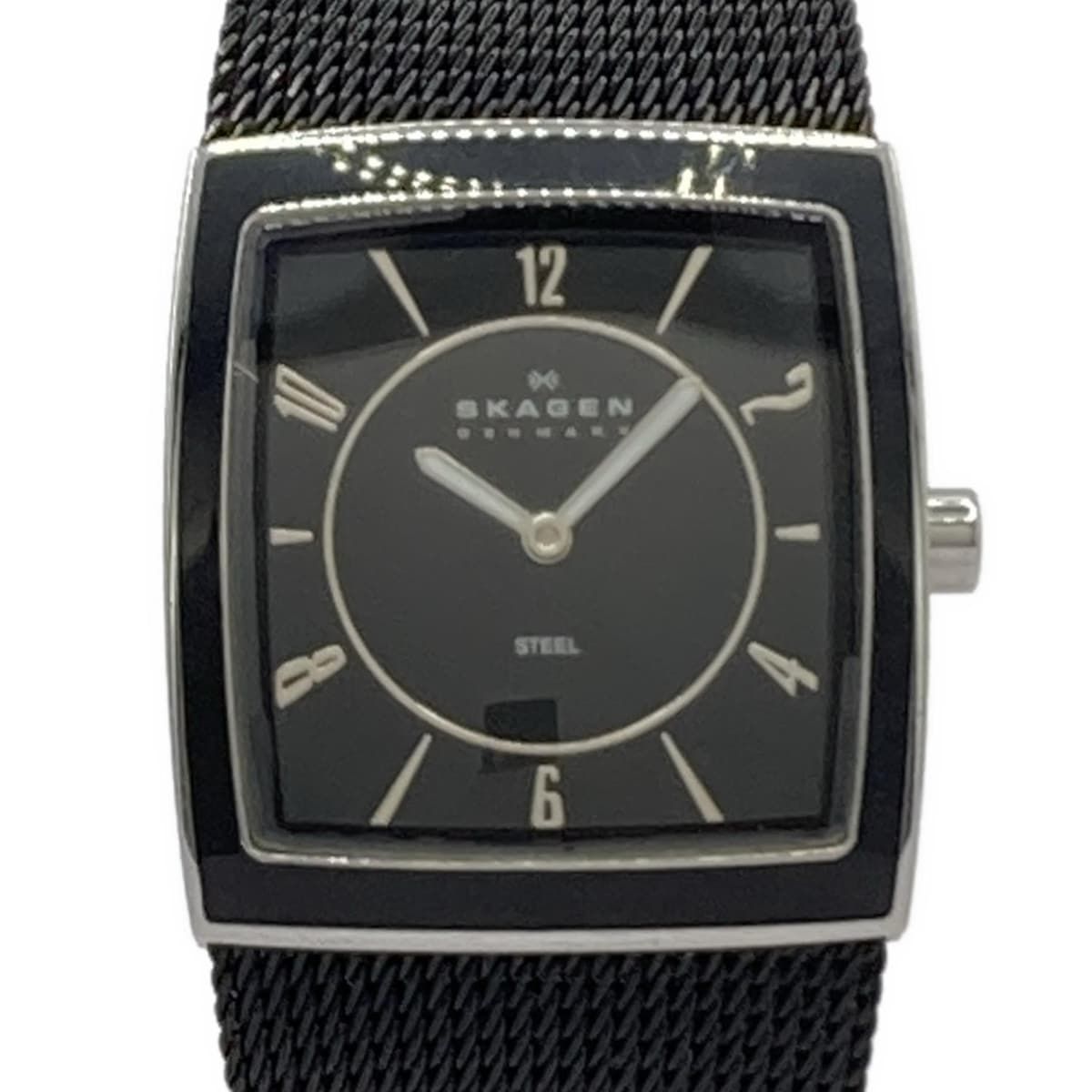 SKAGEN #anw スカーゲン MEN'S EX コラボ 腕時計 黒 AT 自動巻き