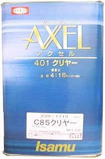 イサム塗料 アクセル401 C85クリヤー 3.5L