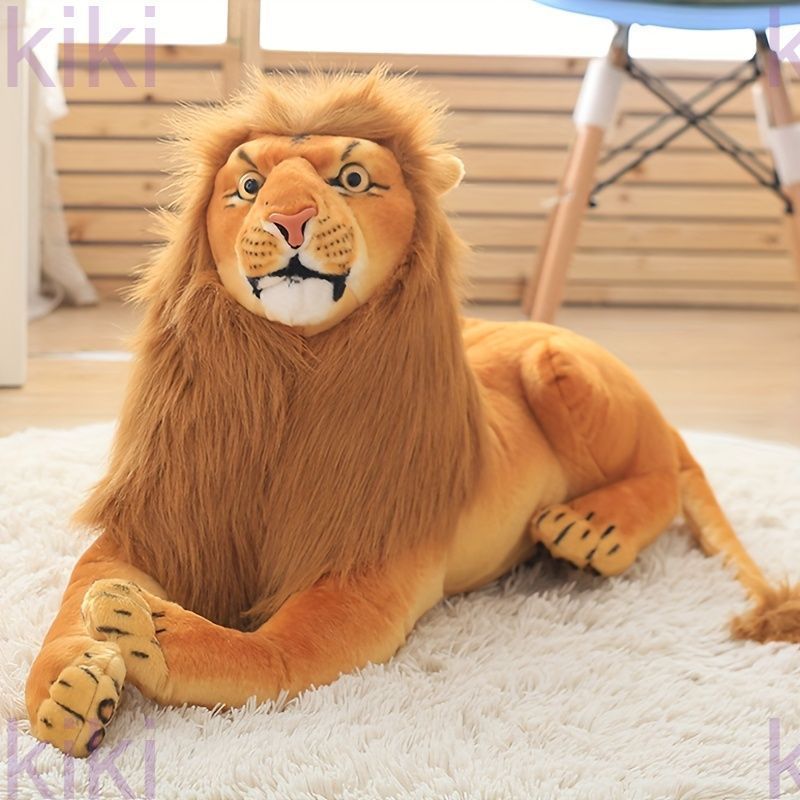新品未使用ぬいぐるみ ライオン ふわふわ 癒し おしゃれ かわいい インテリア 動物 アニマル 抱き枕 抱きまくら 添い寝枕 ギフト プレゼント