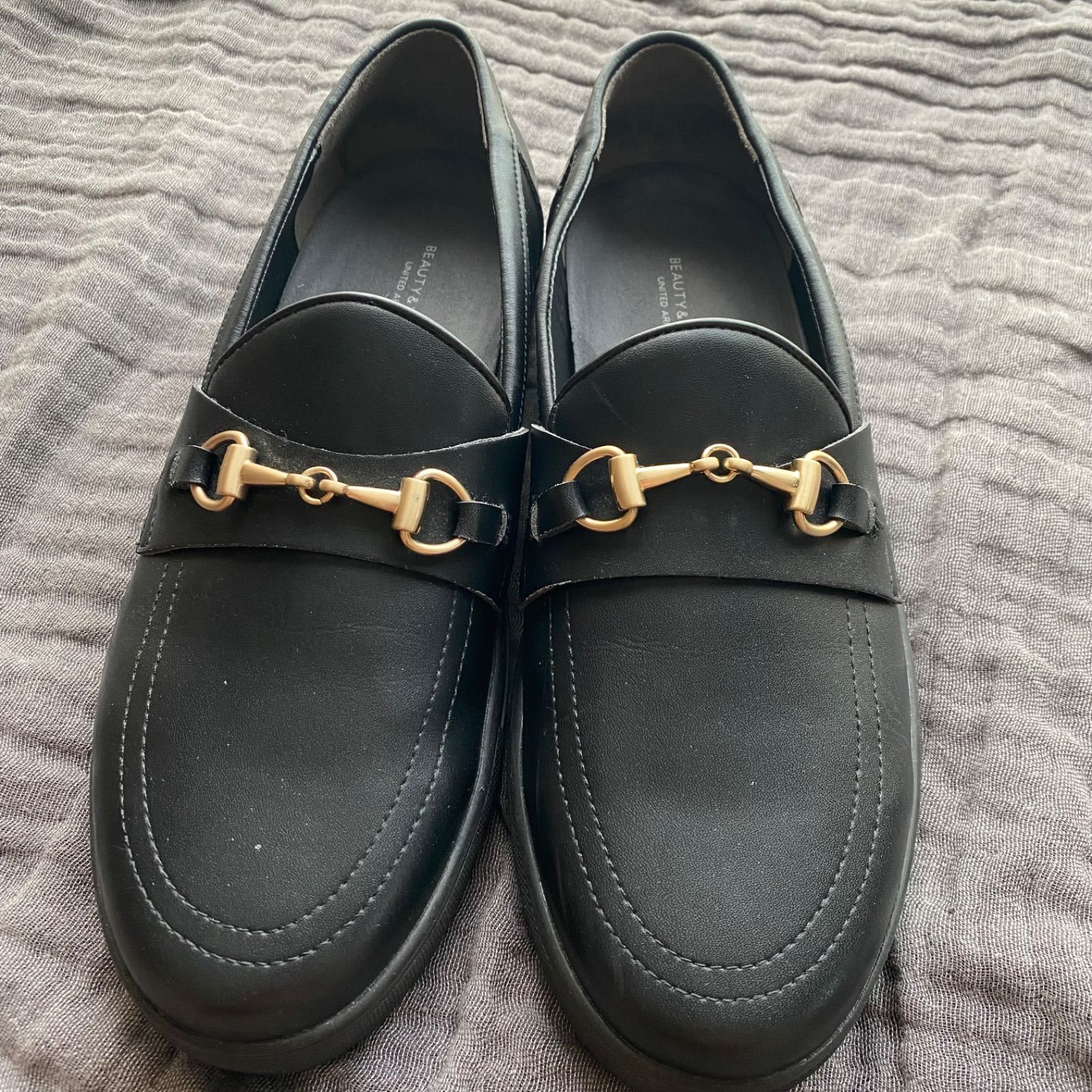 BEAUTY&YOUTH 】スリッポン スニーカー ビットローファー ユナイテッド