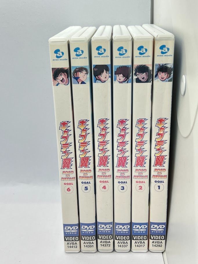 全巻初回限定版】DVD キャプテン翼 ROAD TO DREAM 全6巻セット