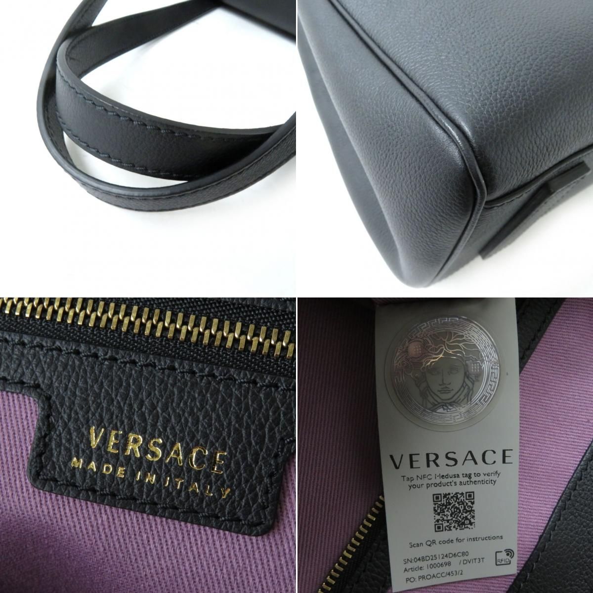 極美品◎21年 イタリア製 VERSACE ヴェルサーチ 1000698 レディース