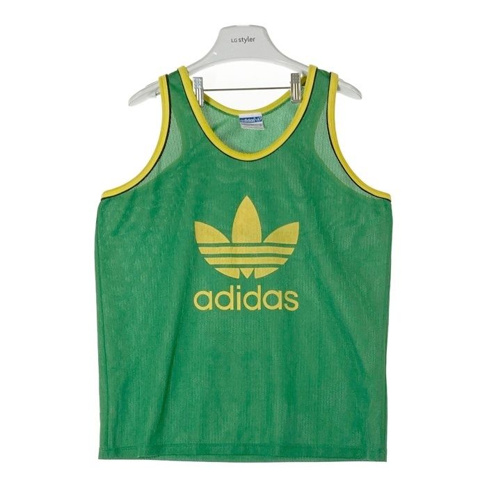 adidas アディダス タンクトップ トレフォイル グリーン size-