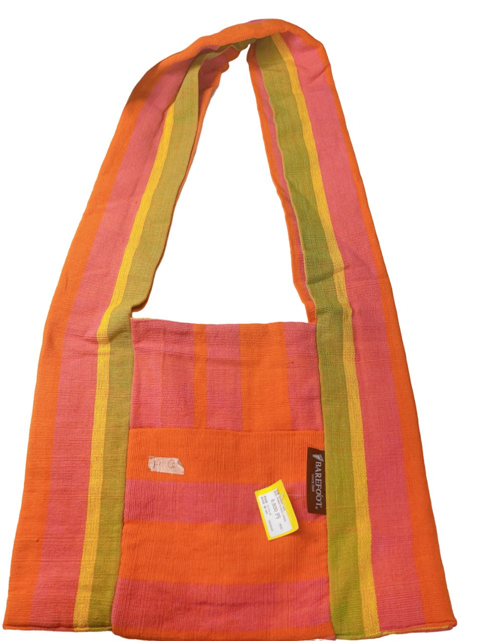 BAREFOOT ボディバッグ pink midium bag ベアフット ハンドメイド スリランカ 1028 2