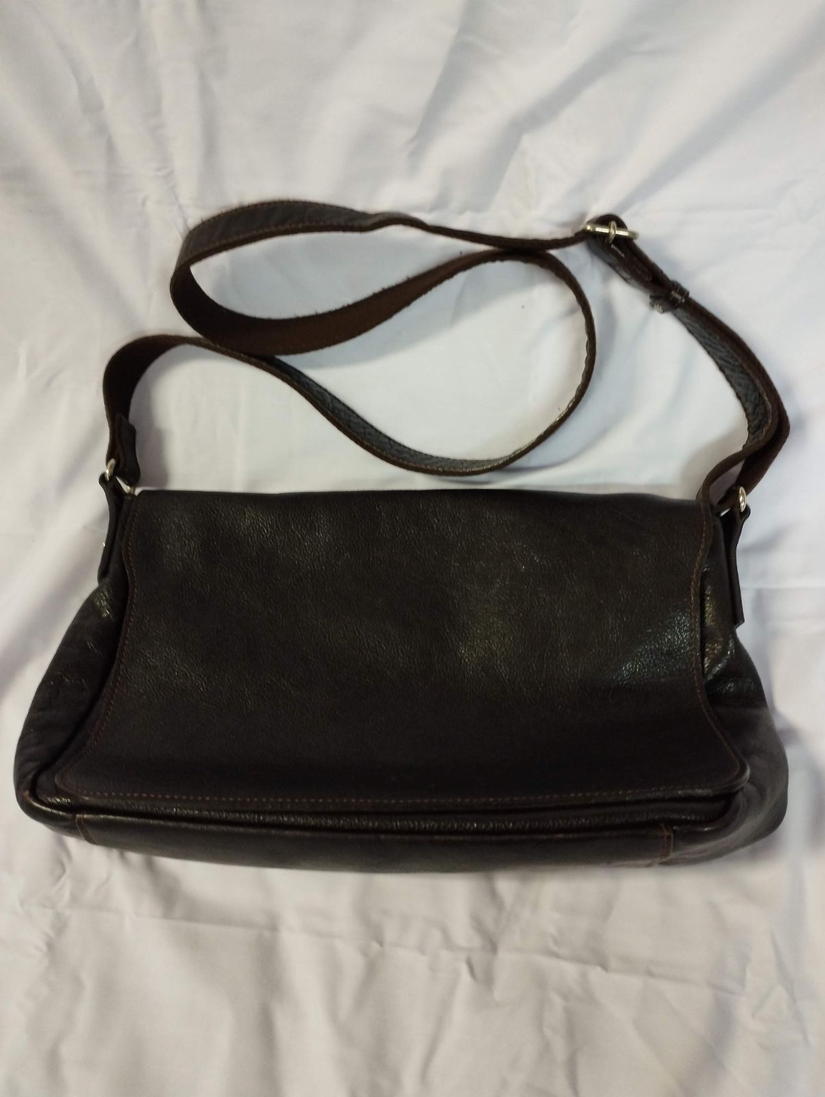 【極美品】ALLEGRO レザー 本革製 ショルダーバッグ アレグロ ショルダーバック 本革 メンズ 58851 ユッティーナ