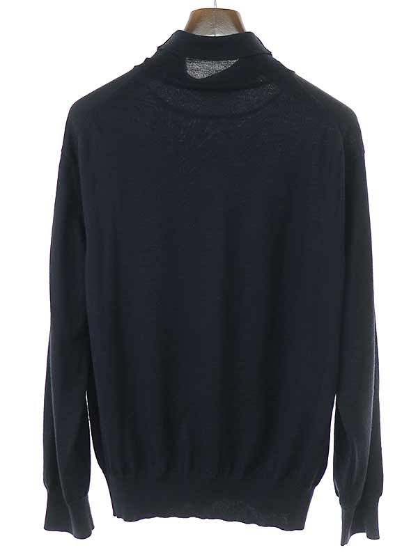 AURALEE オーラリー 21AW SUPER HIGH GAUGE WOOL KNIT TURTLE NECK P/O