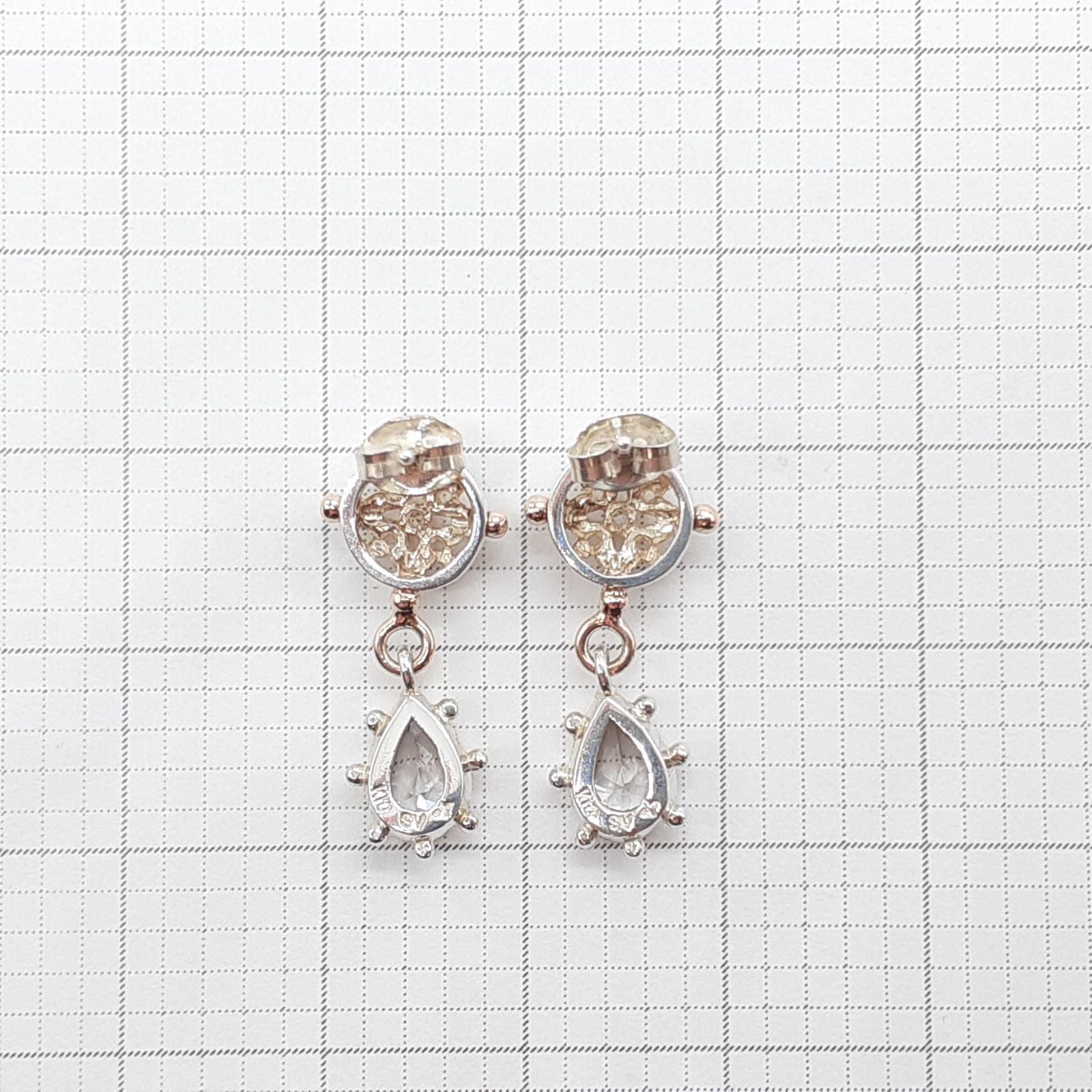 LOVE＆HATE ラブアンドヘイト ピアス SILVER 925 K10 ジルコニア