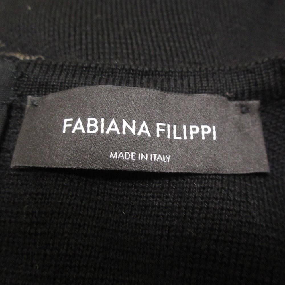 美品 FABIANA FILIPPI ファビアナフィリッピ ウール100％ モニーレ