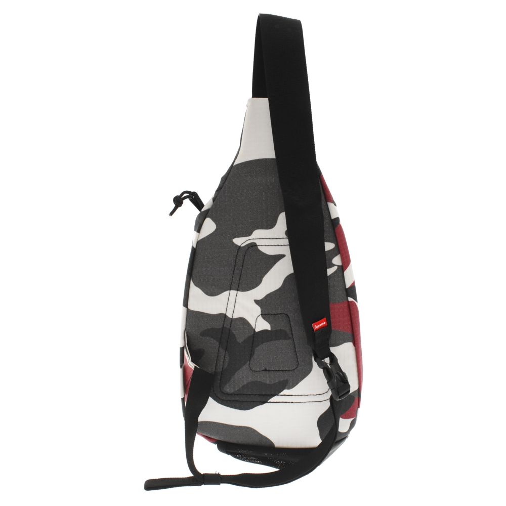 SUPREME (シュプリーム) 21SS Sling Bag Red Camo スリングワン