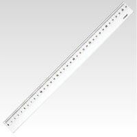 （まとめ） 直定規 クラウン ノングレアアクリル定規 CR-RR36 4953349070356 ●目盛：３６ｃｍ●サイズ：縦３３×横３７０×厚３ｍｍ 1本【×40セット】
