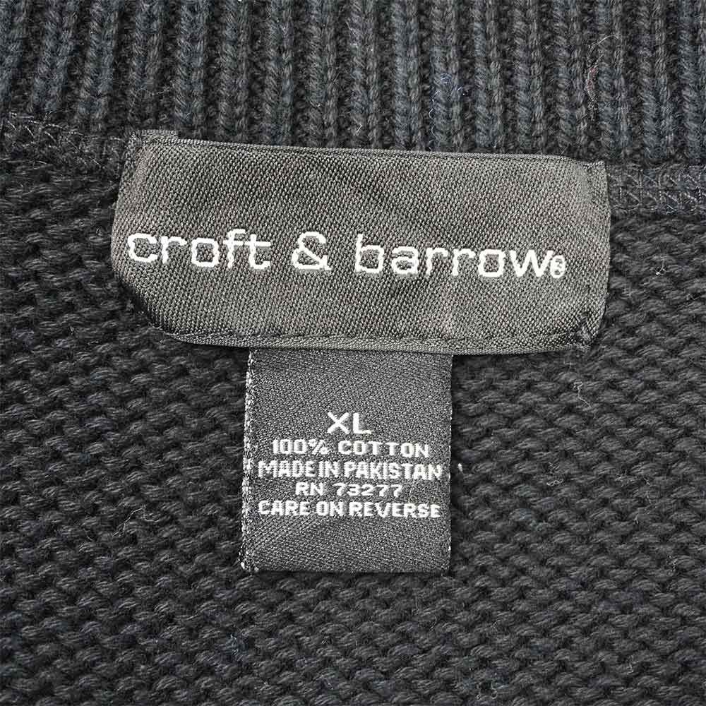 クラフトアンドバロー croft & barrow 90s 90年代 前V コットンニット