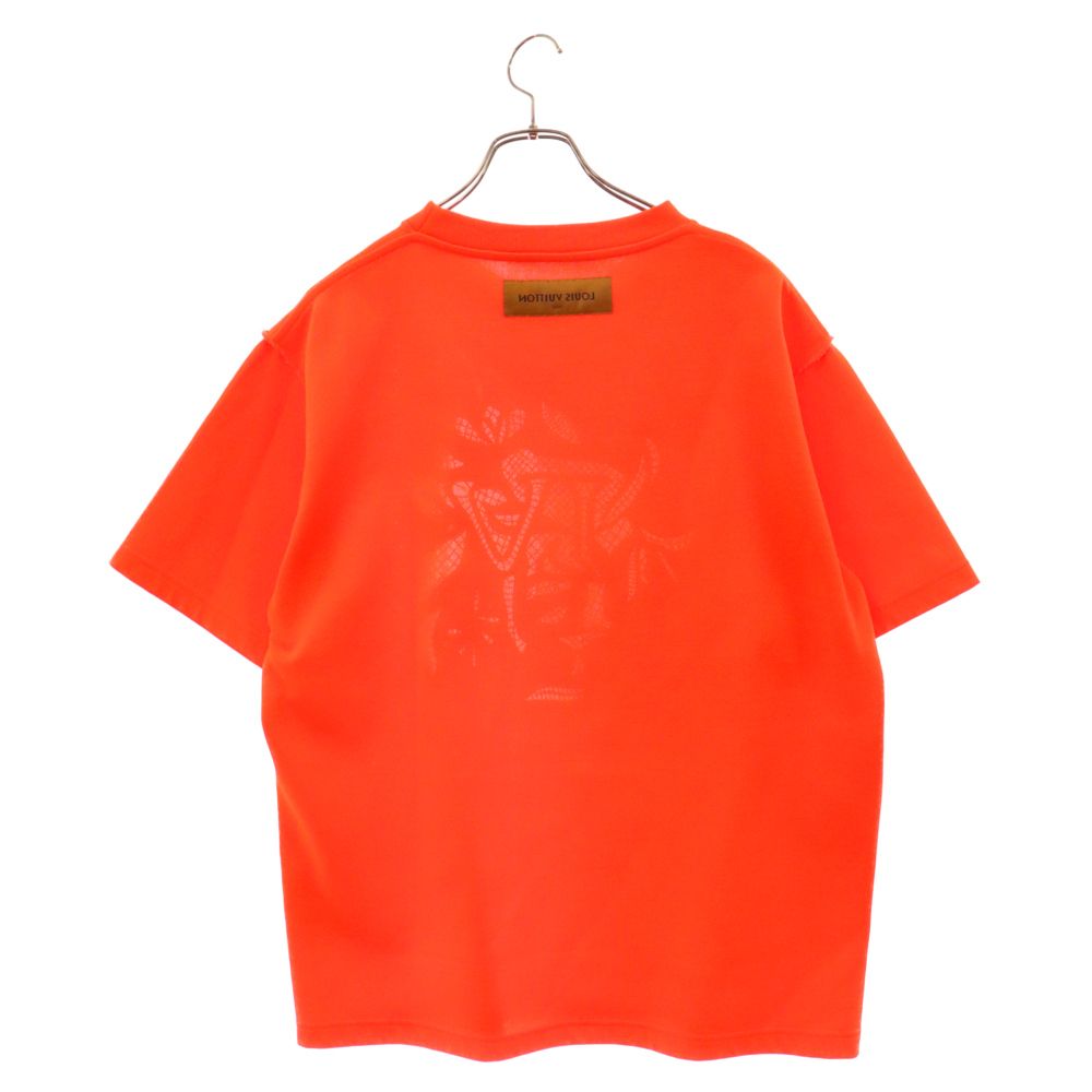 ルイヴィトン　エンブロイダリー✨オレンジTシャツ ルイヴィトンエンブロイダリー✨オレンジTシャツ