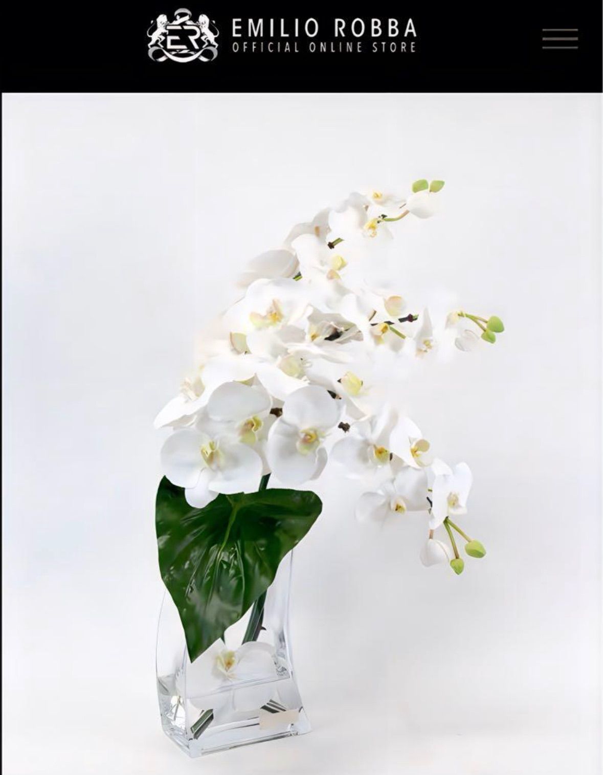 光触媒　観葉植物　フェイクグリーン　エミリオロバ　ファレノプシス4L 胡蝶蘭 光触媒 人工観葉植物 フェイクグリーン エミリオロバ