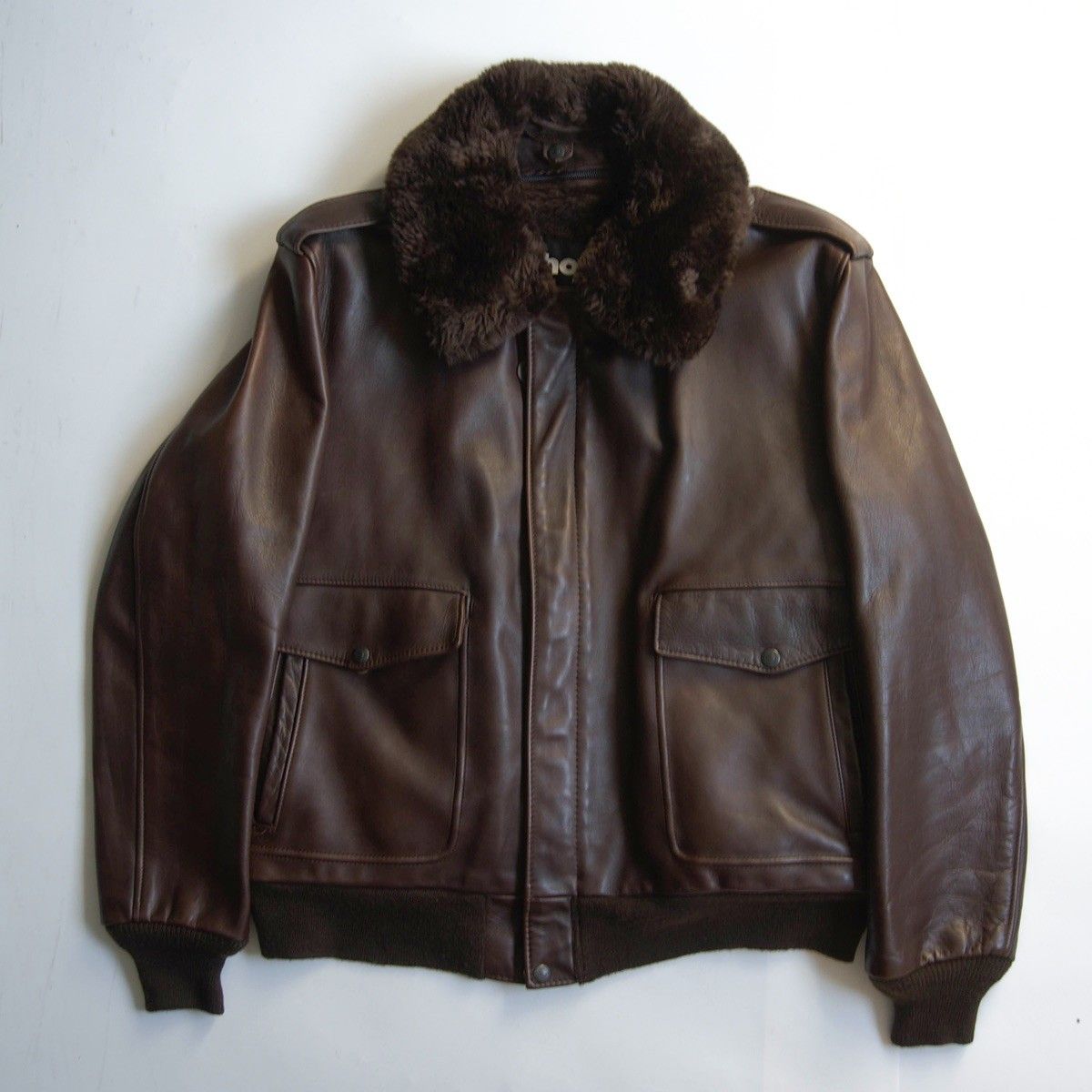 美品/ビッグサイズ】SCHOTT【184SM type G-1 レザー フライト