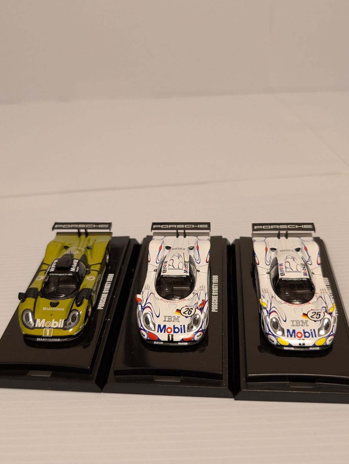 ル マン優勝 1 64 京商ビーズ ポルシェ911GTI 1998年モデル3台