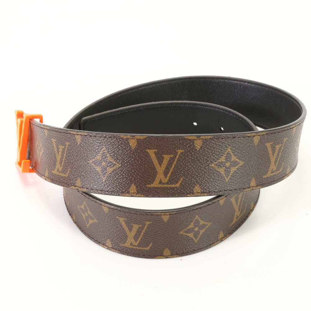 新品同様 ルイヴィトン モノグラム サンチュール LVシェイプ