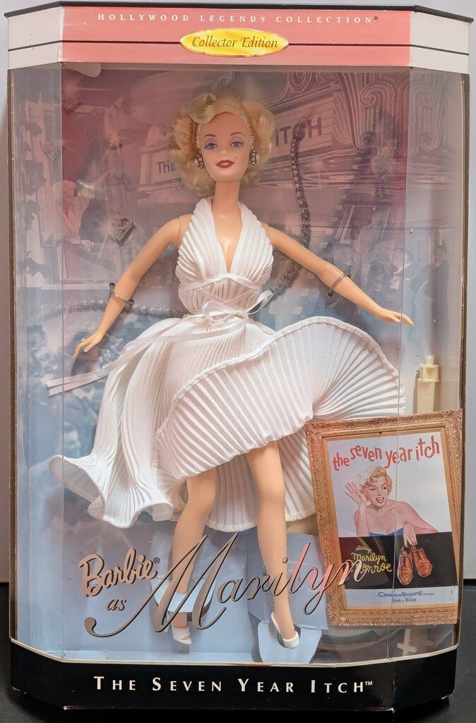 コレクター必見✨未使用✨バービー マリリン·モンロー 7年目の浮気 昭和レトロ コレクター必見✨未使用✨バービー マリリン·モンロー 7年目の