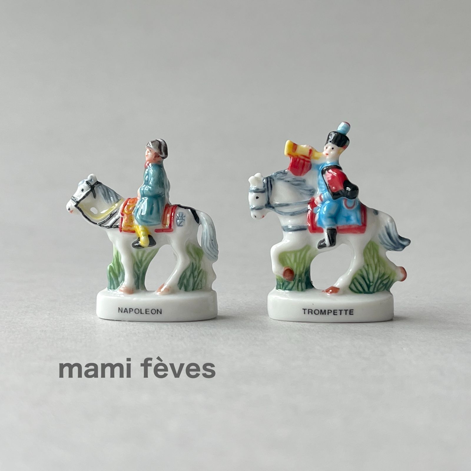 フェーヴ ナポレオン フランスの歴史 10個 フランス フェーブ ミニチュア陶器