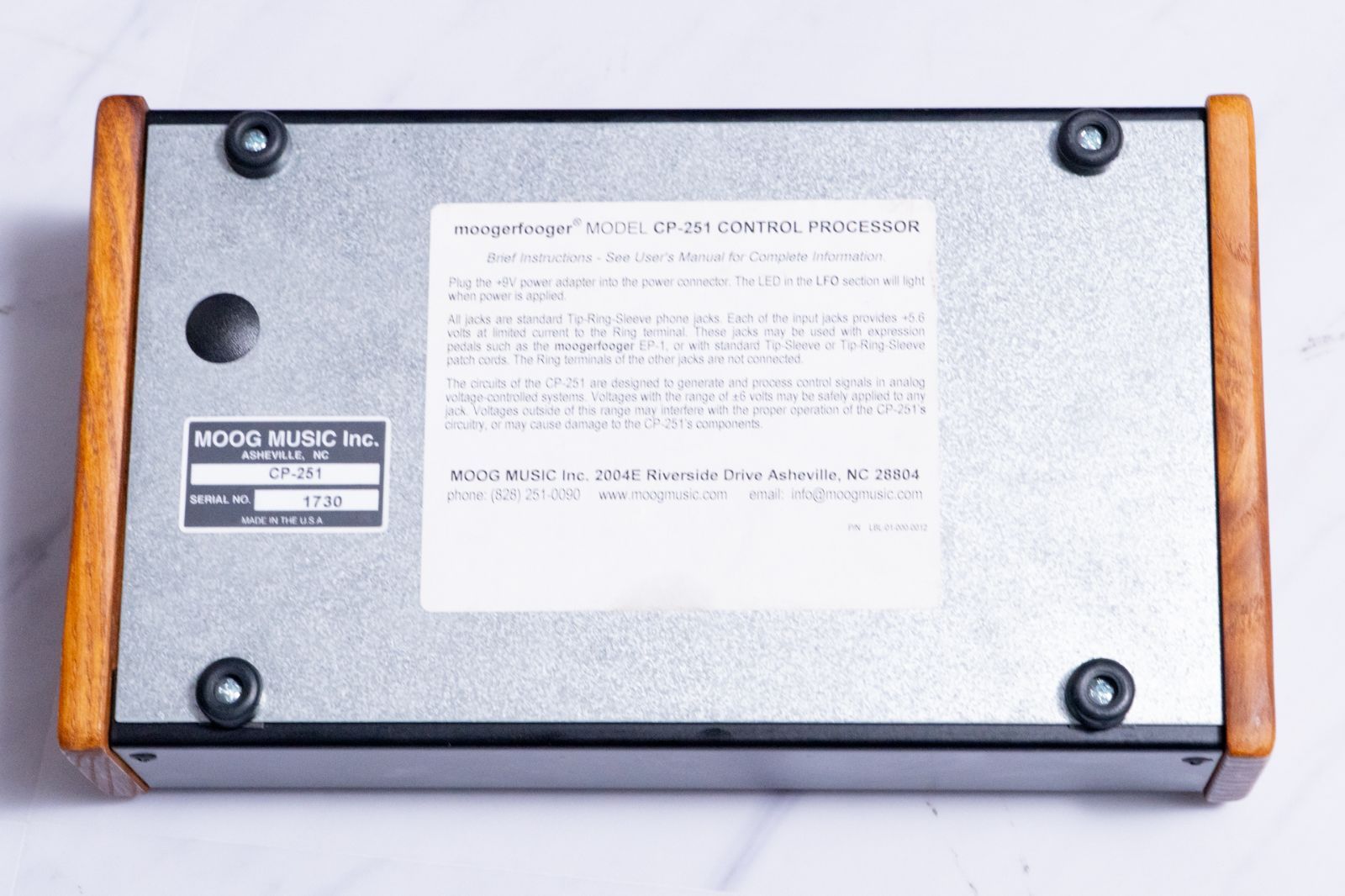 used】Moog / CP-251 MOOGERFOOGER CONTROL PROCESSOR【GIB横浜 