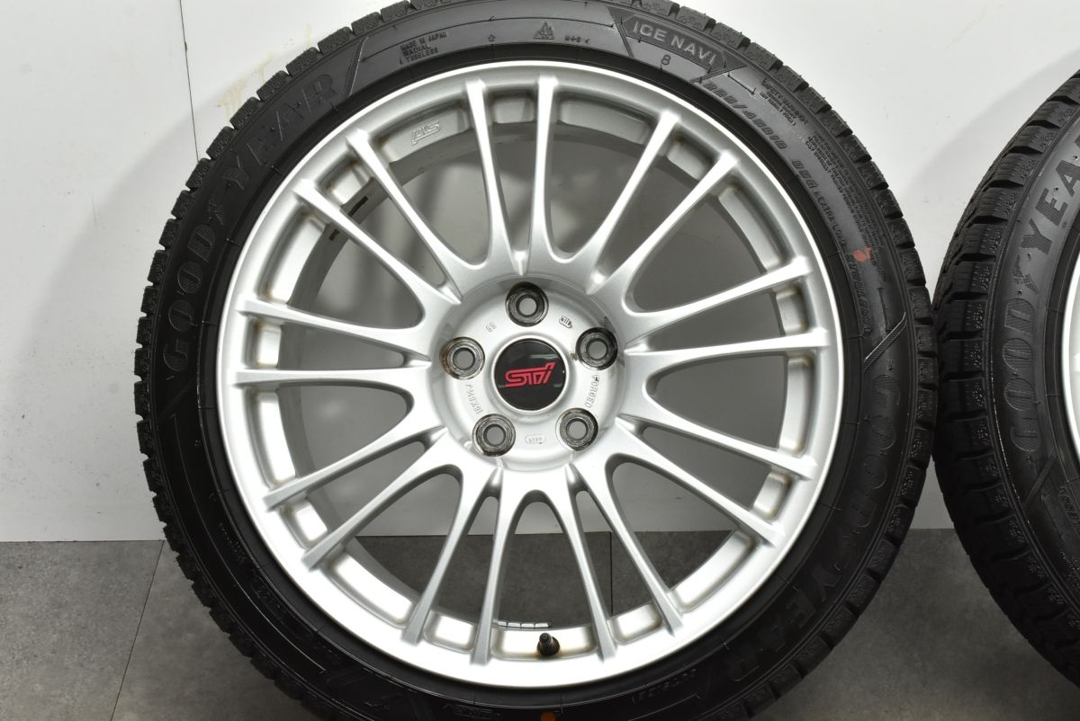 スバル WRX STI 純正オプション BBS RV739 18インチ2本② バリ溝】スバル WRX STI 純正 オプション BBS RV739 18in 8.5J +55
