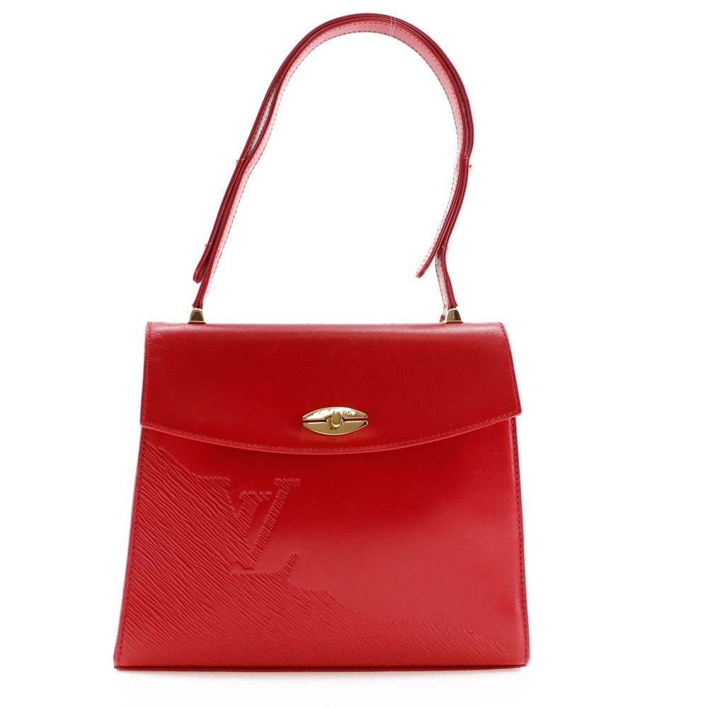 LOUIS VUITTON ルイ ヴィトン スパルタ オペラライン M63947 カーフ×エピレザー 赤 MI1910 レディース ショルダーバッグ
