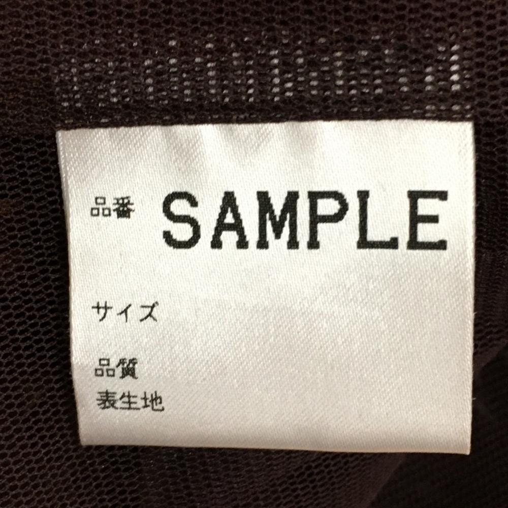 美品】パーリーゲイツ ナイロンブルゾン ボルドー×オレンジ 袖